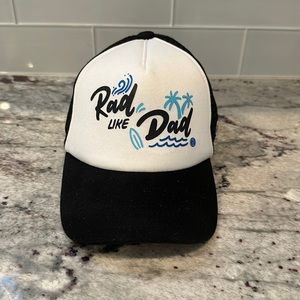 Grom Squad Rad Like Dad trucker hat